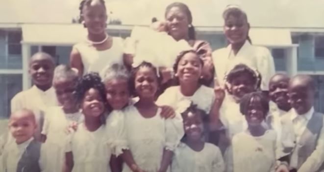 Jatavia Shakara Johnson with her step-mom and half-siblings